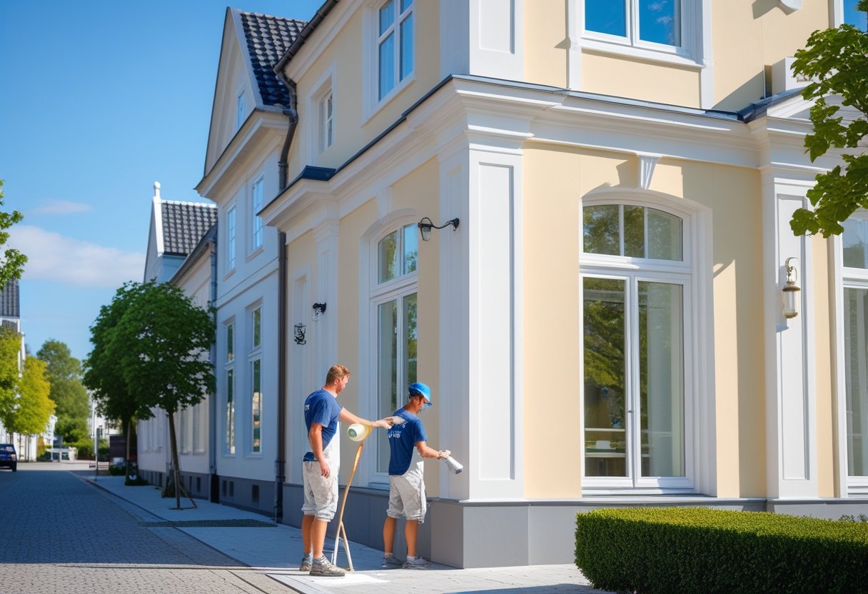 Sådan får du flot facaderenovering med malerarbejde i Middelfart